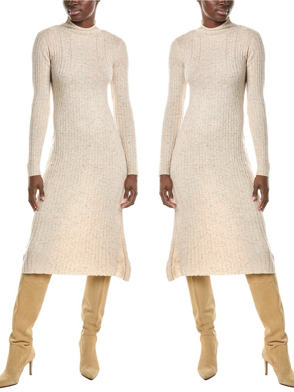 Patrizia Pepe | Mock Neck Sweater Dress